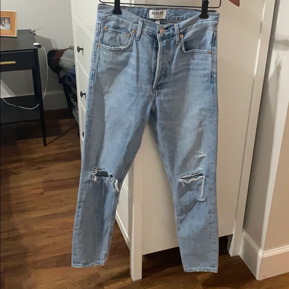 Agolde Jamie High Rise Jeans